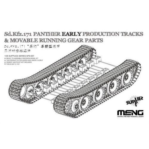 Meng Model Sps-057 1/35 Sd.Kfz 171 Kit De Fabrication De Maonnerie Et De Fabrication En Plastique Pour Modlisme, Loisirs, Modlisme, Multicolore