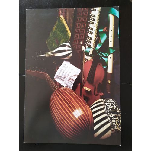 Menu Air France Instruments De Musique