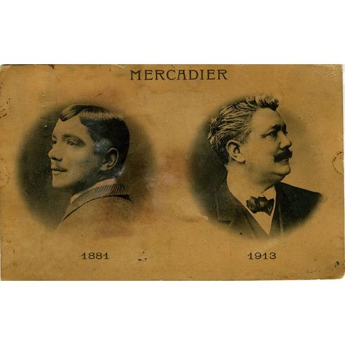 Mercadier . Portraits  1881 1913