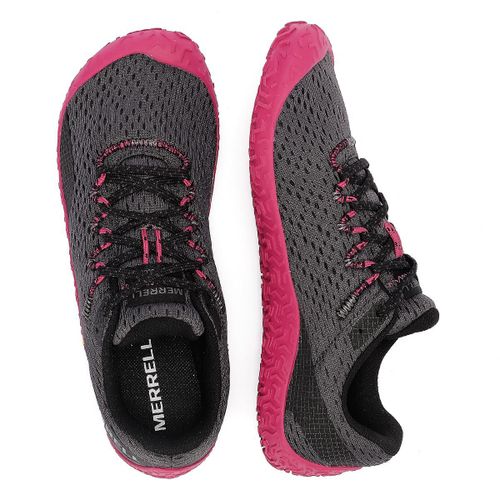 Merrell Vapor Glove 6 Sneakers Femme En Granit/Fuchsia - 40 1/2