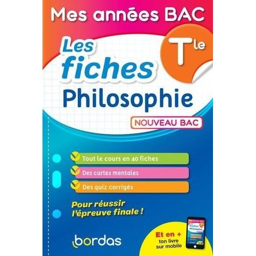 Philosophie Tle - Pour Russir Le Jour J   de Boissier Dominique  Format Beau livre 