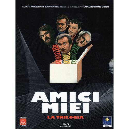 Mes Chers Amis - Amici Miei - La Trilogie - Import Italie - Blu Ray de Mario  Monicelli / Nanni Loy