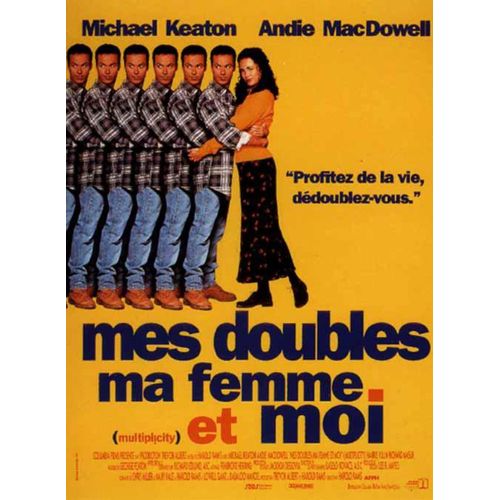 Mes Doubles Ma Femme Et Moi - Multiplicit - Andie Mac Dowell - 116x158 Cm - Affiche Cinema Originale