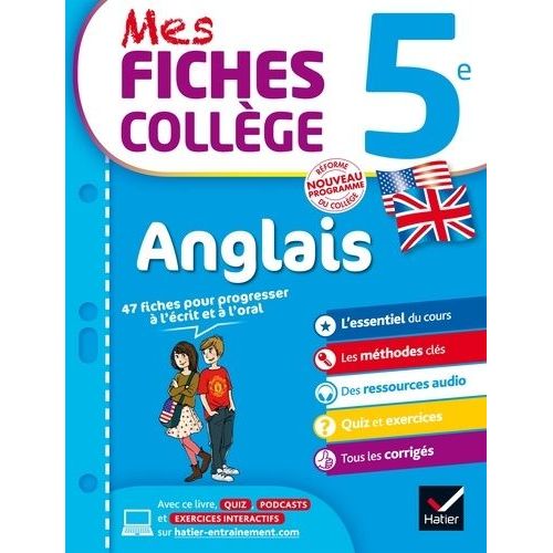 Anglais 5e Cycle 4    Format Grand Format 