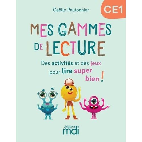 Mes Gammes De Lecture Ce1 - Cahier    Format Beau livre 