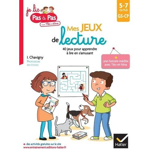 Mes Jeux De Lecture Gs-Cp    Format Grand Format 