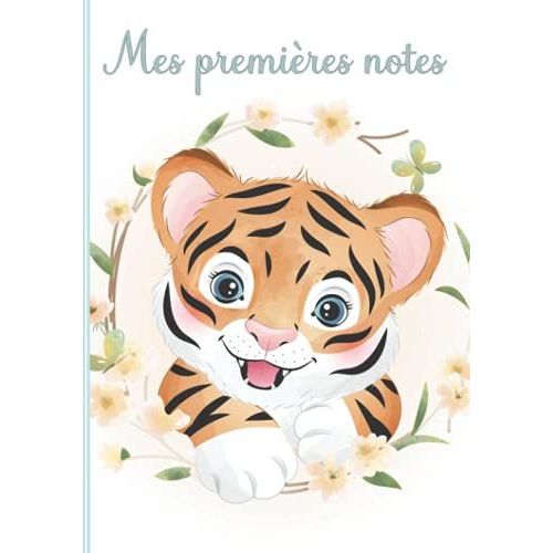 Mes Premires Notes: Carnet De Notes Original Pour Bb Ou Futurs Parents - Ide Cadeau Future Maman Ou Papa Pour Noter Les Souvenirs De Bb - 100 Pages Lignes En Pointills   de de lune, O?Clair  Format Broch 