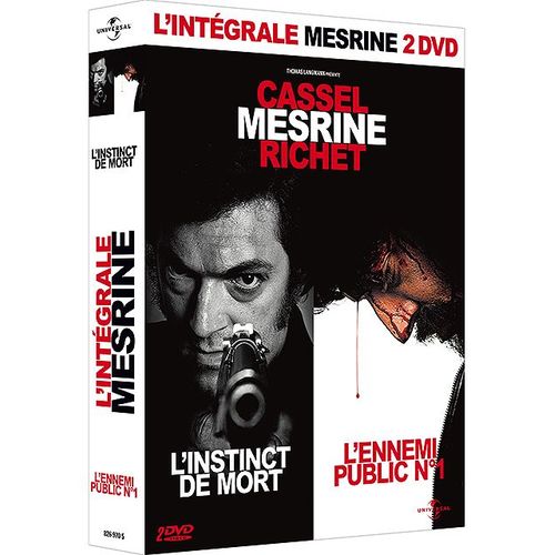 Mesrine - L'intgrale : L'instinct De Mort + L'ennemi Public N1 de Jean-Franois Richet