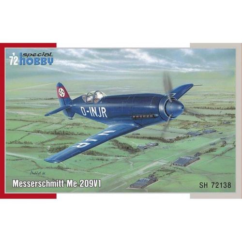 Messerschmitt Me 209v-1/V-4 - Maquette D'avion Special Hobby Sh72138