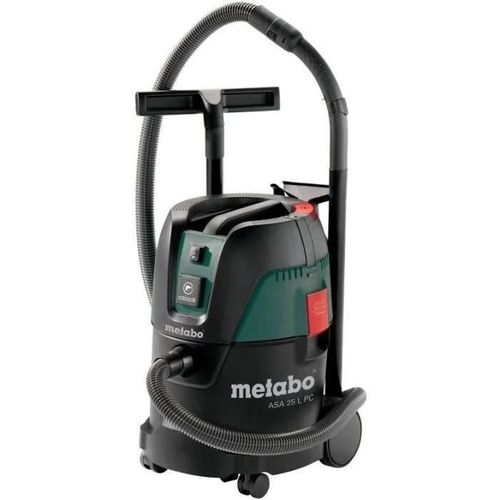 Metabo Asa 25 L Pc - Aspirateur - Traineau - Sac