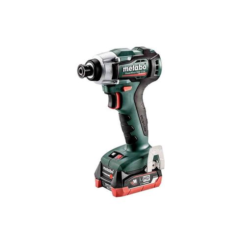 Metabo Visseuse  Choc Sans Fil Powermaxx Ssd 12 Bl, Coffret, 12v 2x4ah Lihd + Asc 55 - 601115800