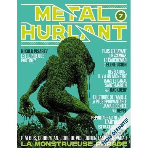 Mtal Hurlant N 7 - La Monstrueuse Parade   de Collectif  Format Broch 