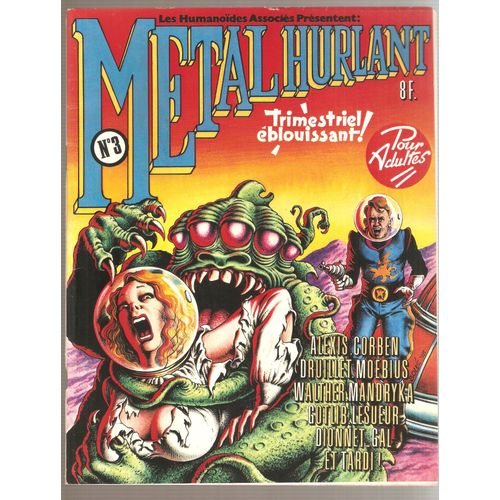 Metal Hurlant N3   de COLLECTIF 
