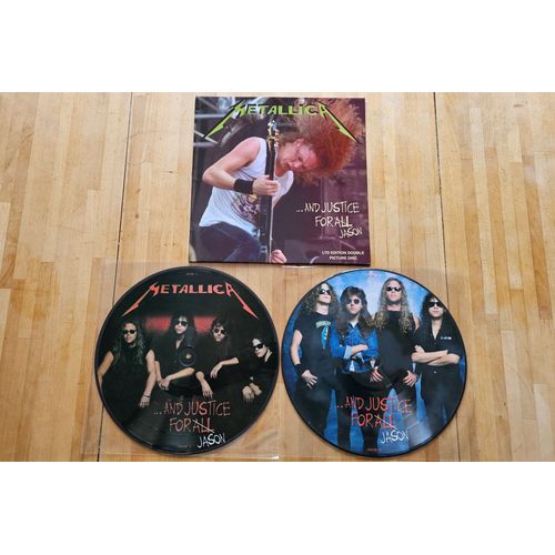 METALLICA And justice for Jason 2LP vinyle couleur demos 88 150 copies