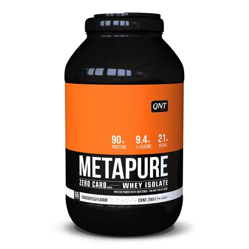 Metapure Whey Protein Isolate (2kg)|Stracciatella| Whey Isolate|Qnt