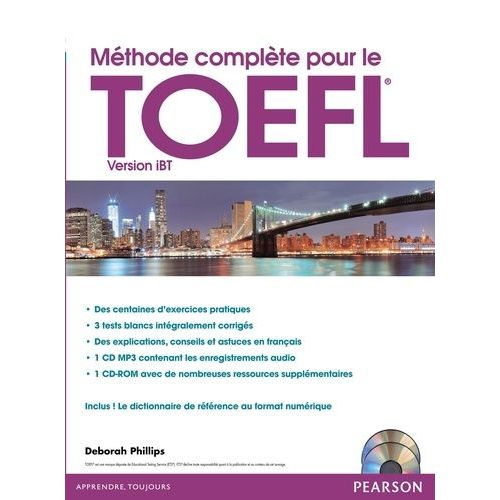 Mthode Complte Pour Le Toefl (1 Cederom + 1 Cd Audio)    Format Broch 