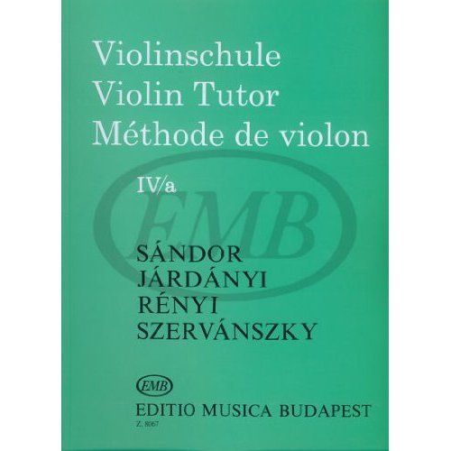 Methode De Violon Tome 4 A