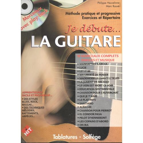 Methode - Je Dbute La Guitare - Tablatures - Solfge - Arpge