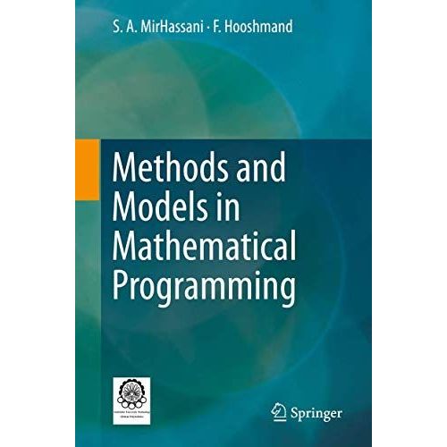 Methods And Models In Mathematical Programming    Format Reli 
