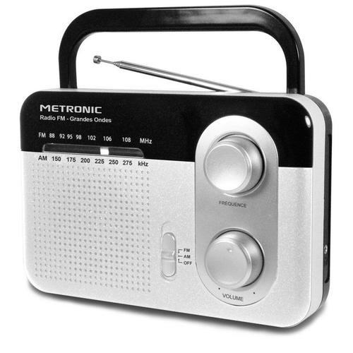 Metronic Radio Fm Grandes Ondes - Radio Portable