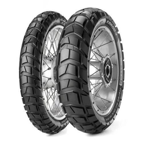 Metzeler : Pneu Metzeler Karoo 3 (F) 90/90-21 M/C 54r Tl M+S