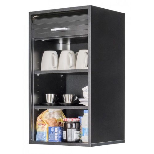 Meuble De Cuisine Noir L 40 Cm H 72 Cm