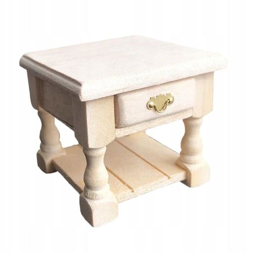 Meubles De Table D'appoint Pour Chambre  Coucher De Maison De Poupe  Faire Soi-Mme, Jeu De Rle, Paysage De Conte De Fes, chelle 1:12