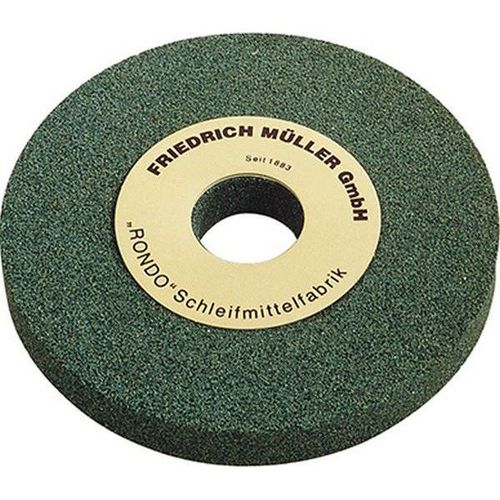 Meule En Carbure De Silicium, Grise, Dimensions : 300 X 40 X 76* Mm, Grain 80, Duret J, Modle : * Avec Embrvement D'un Ct De 125 X 19 Mm