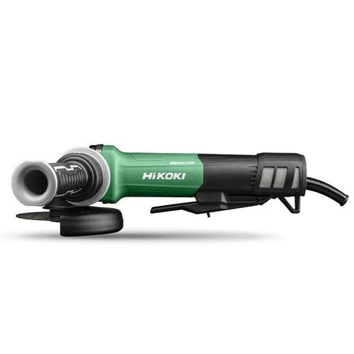 Meuleuse 125 Brushless 1320w - Hikoki - G13byeq2wdz Avec Interrupteur `Homme Mort, Frein, Anti-Redmarrage