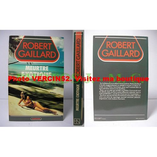 Meutre Exotique   de ROBERT GAILLARD 