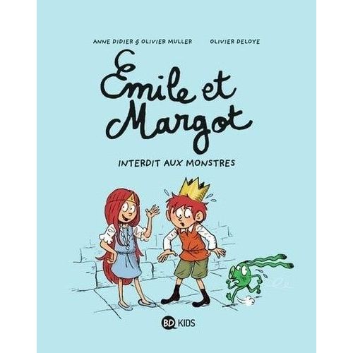 Mhf - Lecture Comprhension Ce1 - Emile Et Margot Tome 1 : Interdit Aux Monstres X5 - Pcf   de Didier Anne 