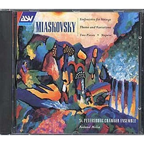 Miaskovsky: Sinfonietta For Strings, Op. 32/2; Theme And Variations; Two Pieces, Napeve - Unknown
