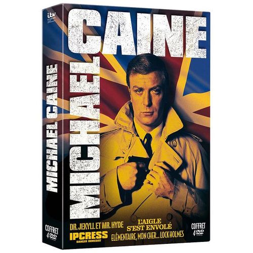 Michael Caine : Dr. Jekyll & Mr. Hyde + L'aigle S'est Envol + Ipcress : Danger Immdiat + Elmentaire, Mon Cher... Lock Holmes - Pack de David Wickes
