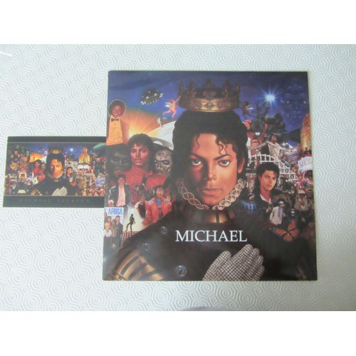 Michael (Disque Parme Marbr  Tirage Trs Limit Avec La Carte Postale) : Hold My Hand - Hollywood Tonight - Keep Your Head Up - Monster - Best Of Joy - Behind The Mask - Much Too Soon - Etc... - Michael Jackson