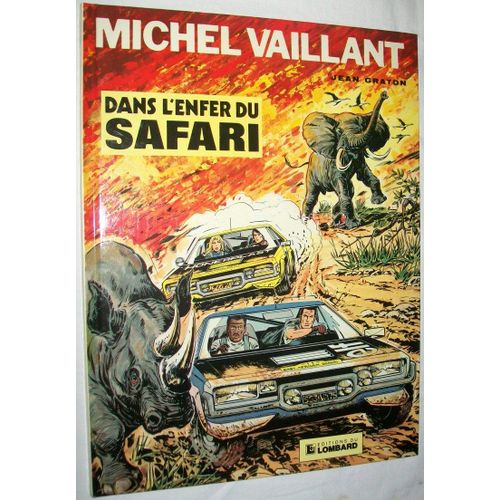 Michel Vaillant N 27  - Dans L'enfer Du Safari   de Jean Graton  Format Album 