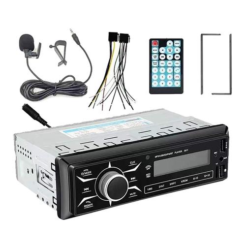 Micro 24V - Lecteur MP3 sans fil Bluetooth avec chargeur USB 24V, rcepteur WMA WAV Fla, appels mains libres, double USB avec tlcommande pour camion