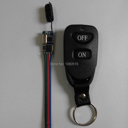 Micro contrleur sans fil, systme de contrle d'accs, interrupteur de tlcommande, se connecter au bouton ouvert, DC 3.7V 4.5V 5V 6V 7.4V 9V 12V