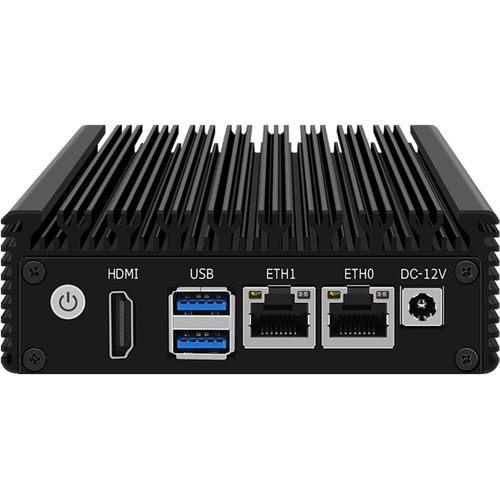 Micro Firewall Appliance,Mini Pc,Pfsense,Mikrotik,Opnsense,Untangle,Vpn,Router Pc,Intel Celeron N3050,Rj13,Aes-Ni,2 X Realtek Rtl8111H Lan,Hdmi,2 X Usb3.0,4G Ram,64G Ssd