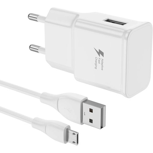Micro Usb Fast Charge Charger For Samsung Galaxy A10 S7 S6 Edge J6 J5 J3, Xiaomi Redmi 9a 10a, For Huawei Y6, Universal Android Telephone Tablet Ac Adapter With 1.2m Cable