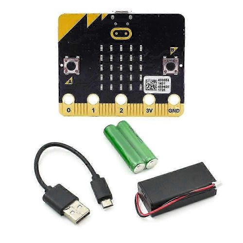 Microbit Go Starter Kit Bbc Smart Car Kit / qtruck / python Education Microbit prend en charge lIA et la machine