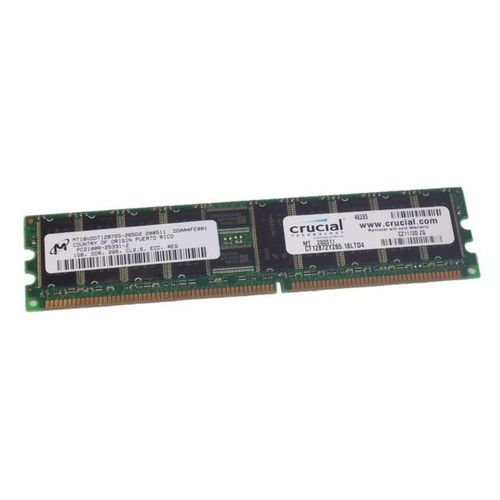 Micron 1 Go PC2100 DDR DIMM 184 broches 266 MHz ECC Registered CL2.5