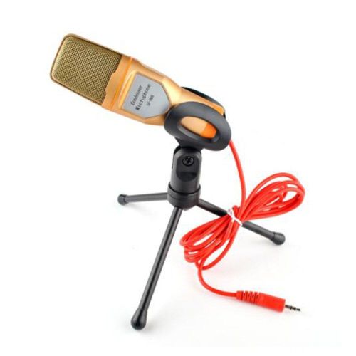 Microphone  Main Stro Pour Studio, Pour Ordinateur, Skype, Chat, Jeu, Enregistrement, Podcast