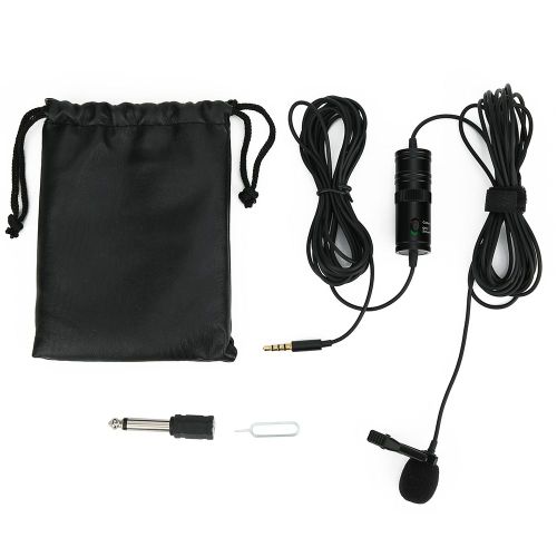 Microphone a pince pour smartphone, pour interview, enregistrement en direct, photographie, fournitures