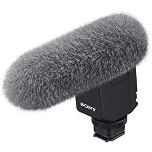 Microphone canon Sony ECM-B1M (via des accessoires multi-interfaces, avec interface audio numrique intgre, noir