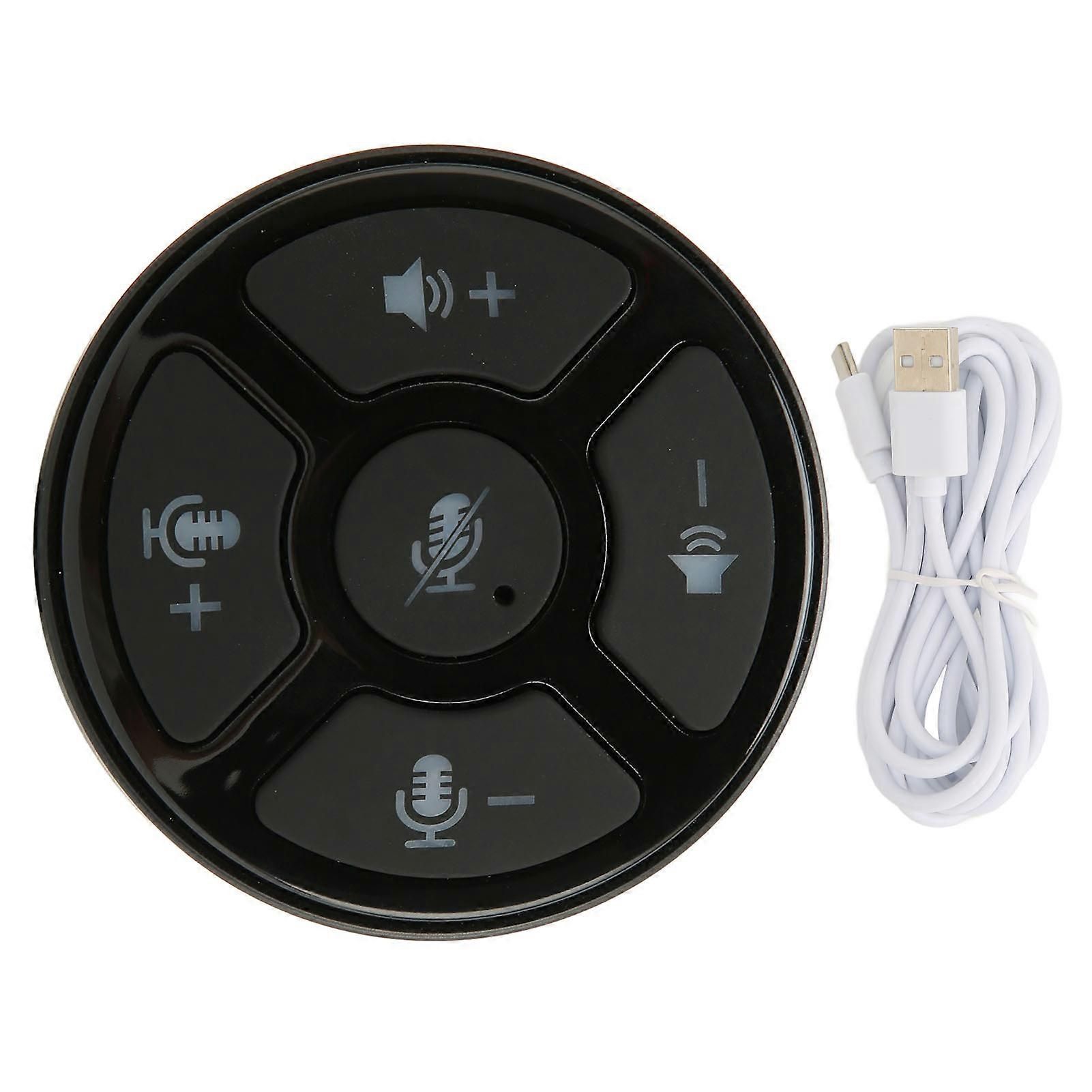 Microphone de confrence de bureau USB 2.0 Lecteur USB 2.0 Plug and Play gratuit Micro omnidirectionnel avec interrupteur de commande de sourdine Lumire LED
