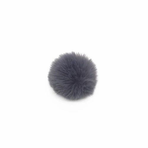 Microphone Lavalier universel Frequency Cat,pare-brise en fourrure,pare-brise doux pour D11,RODE BOYA,micro  revers - Type Grey 0.5CM