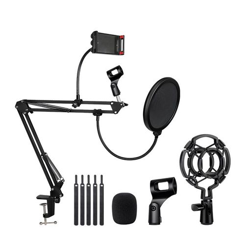 Microphone Scissor Arm Stand For Blue Yeti Samson Bm 800 Pantograph For