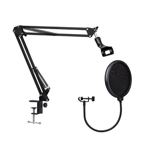Microphone Scissor Arm Stand For Blue Yeti Samson Bm 800 Pantograph For