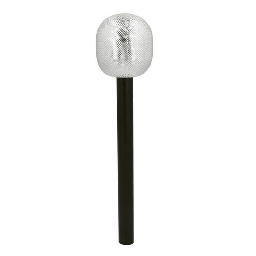 Microphone Showbiz Plastique 20cm Argent