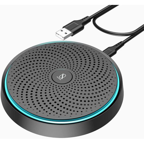 Microphone Usb Pour Confrence, Microphone Pour Vidoconfrence Pc, Enregistrement, Skype, Cours En Ligne, Jeux, Zoom, Plug & Play Compatible Avec Mac Windows Pc[HDM5232061]